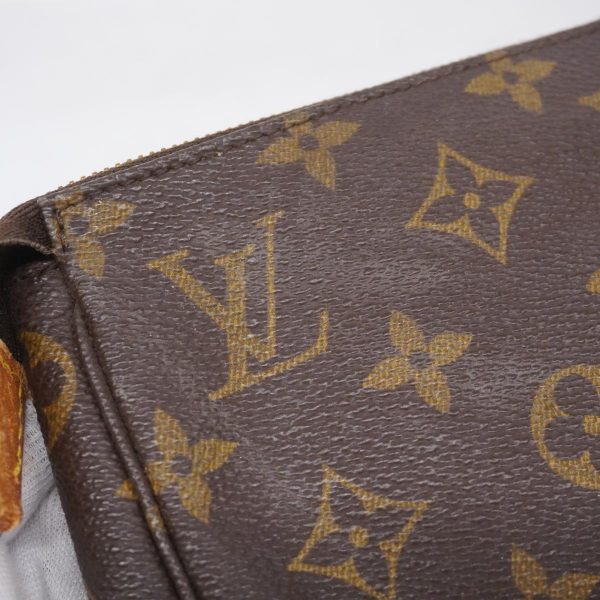 1240001053759 11 Louis Vuitton Pochette Accessory Monogram Pouch Brown