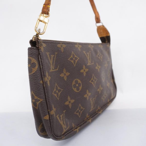 1240001053759 2 Louis Vuitton Pochette Accessory Monogram Pouch Brown