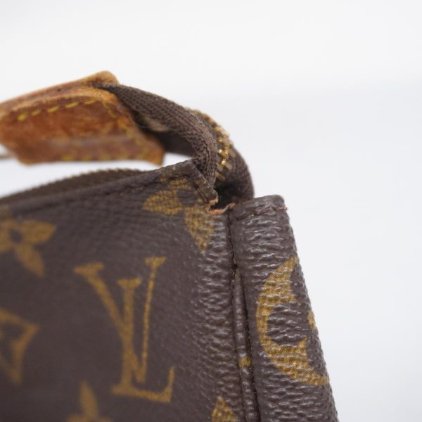 1240001053759 8 Louis Vuitton Pochette Accessory Monogram Pouch Brown