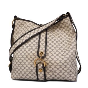 1240001053764 1 Gucci Micro Gucci Shima Horsebit Emily Chain Shoulder Bag Black