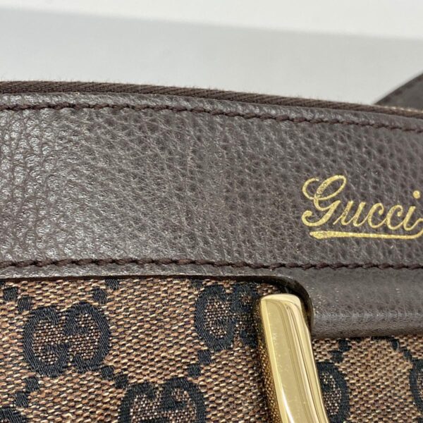 1240001053765 11 Gucci Abby GG Shoulder Bag Brown Black