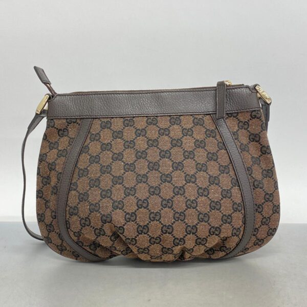 1240001053765 13 Gucci Abby GG Shoulder Bag Brown Black