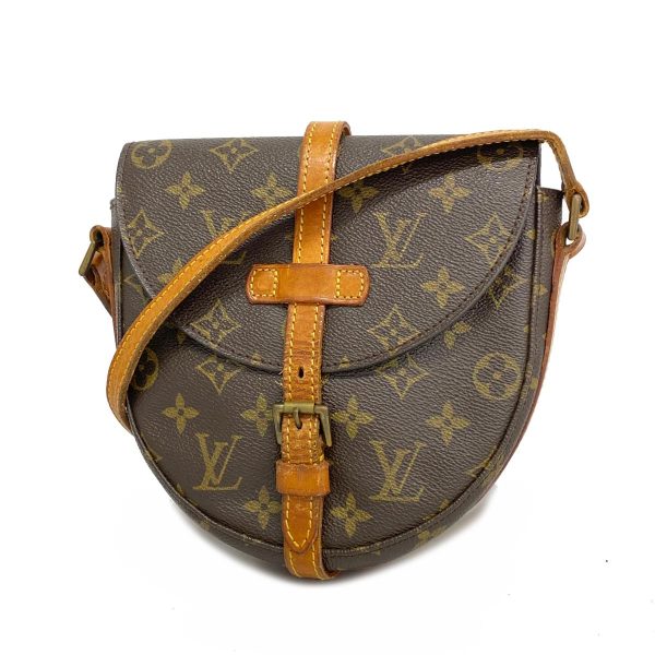 1240001053769 1 Louis Vuitton Chanti PM Monogram Shoulder Bag Brown