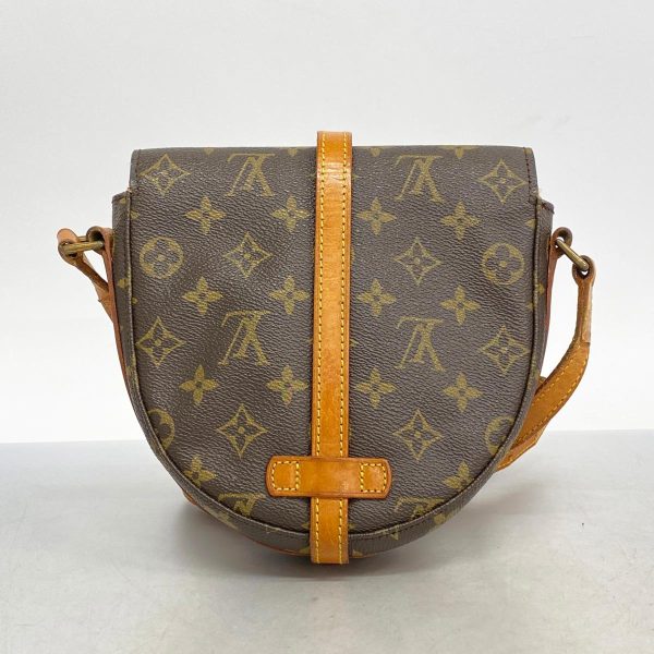 1240001053769 14 Louis Vuitton Chanti PM Monogram Shoulder Bag Brown