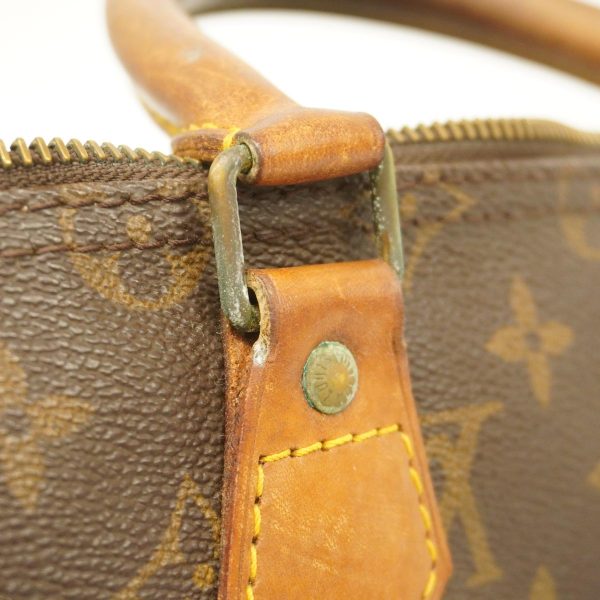 1240001053775 13 Louis Vuitton Speedy 35 Monogram Handbag Brown