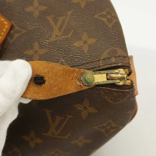 1240001053775 8 Louis Vuitton Speedy 35 Monogram Handbag Brown