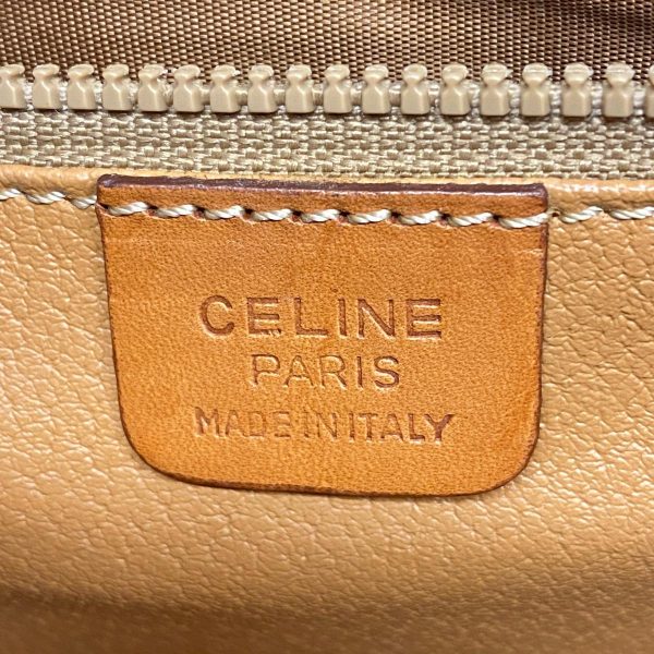 1240001053786 5 Celine Macadam Shoulder Bag Beige