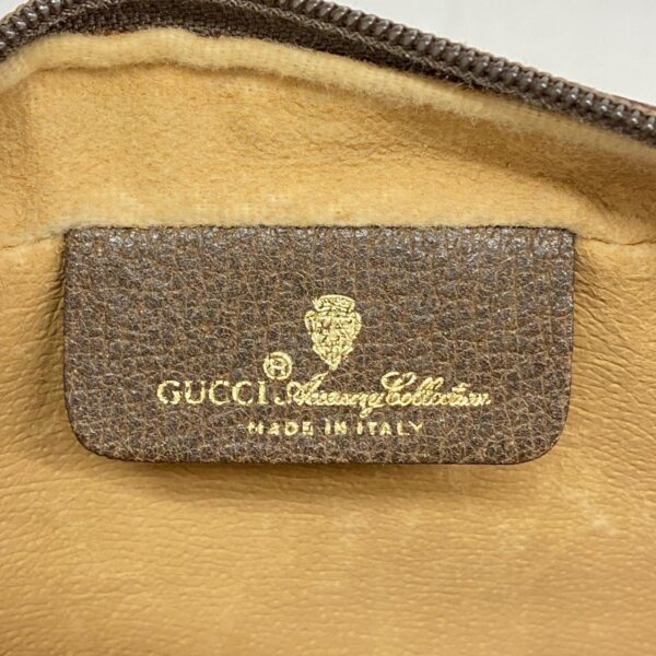 1240001053787 5 Gucci GG Supreme Sherry Line Shoulder Bag Brown Beige