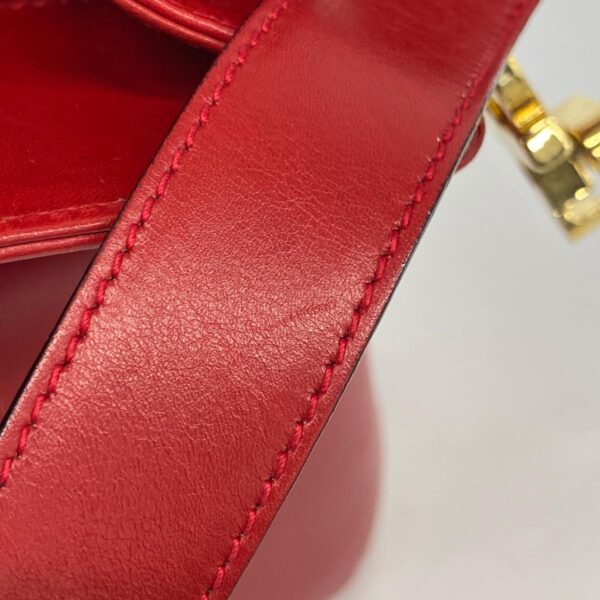 1240001053811 9 Salvatore Ferragamo Gancini Shoulder Bag Red