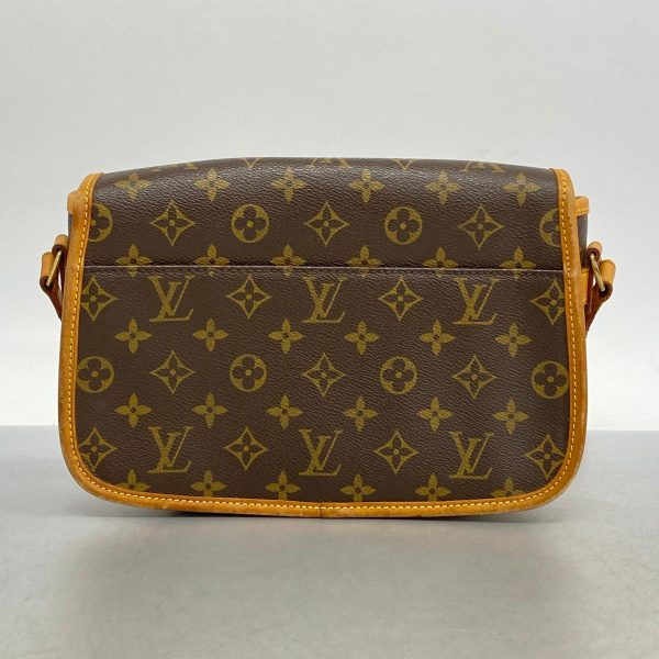 1240001053818 12 Louis Vuitton Sologne Monogram Shoulder Bag Brown