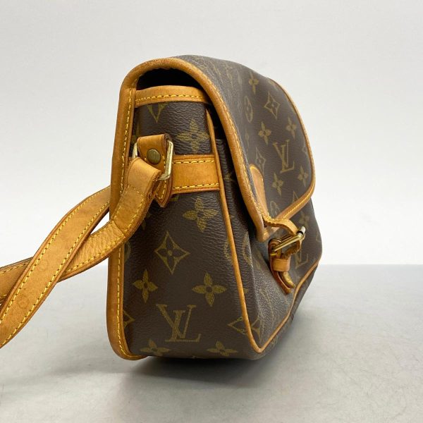 1240001053818 2 Louis Vuitton Sologne Monogram Shoulder Bag Brown