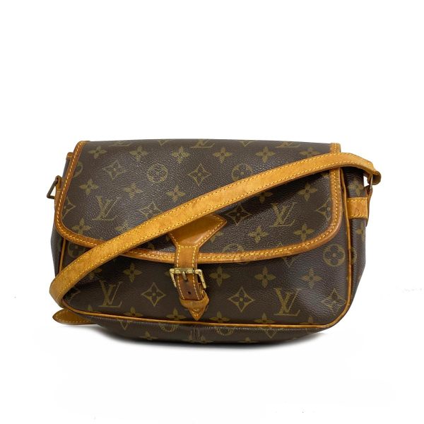 1240001053819 1 Louis Vuitton Sologne Monogram Shoulder Bag Brown