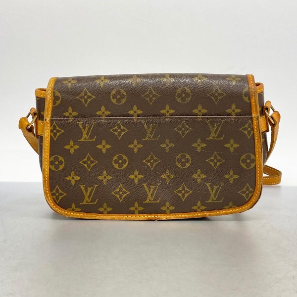 1240001053819 16 Louis Vuitton Sologne Monogram Shoulder Bag Brown