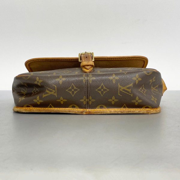 1240001053819 3 Louis Vuitton Sologne Monogram Shoulder Bag Brown