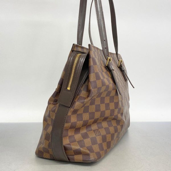 1240001053820 2 Louis Vuitton Chelsea Damier Shoulder Bag Ebene