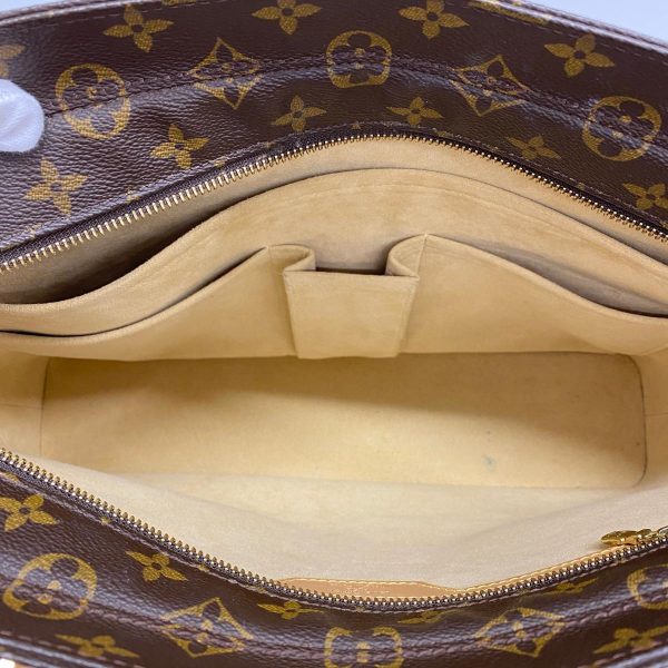 1240001053821 4 Louis Vuitton Luco Monogram Tote Bag Brown