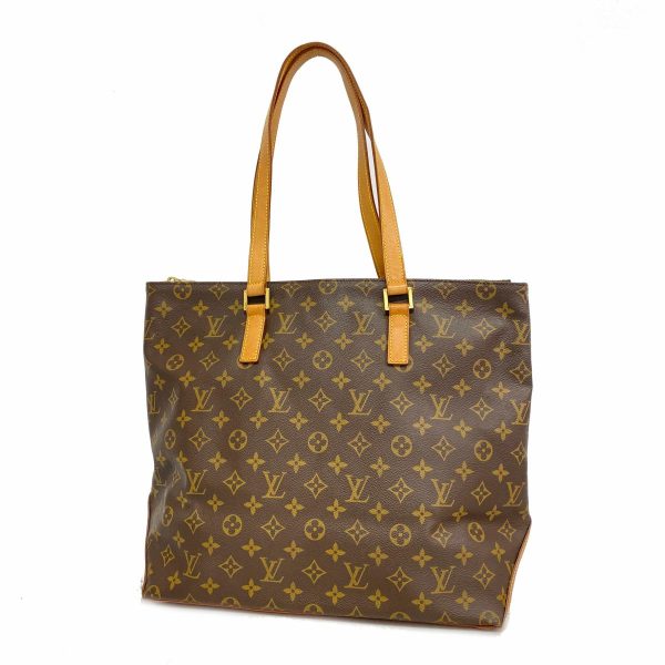 1240001053841 1 Louis Vuitton Cabamezzo Monogram Tote Bag Brown