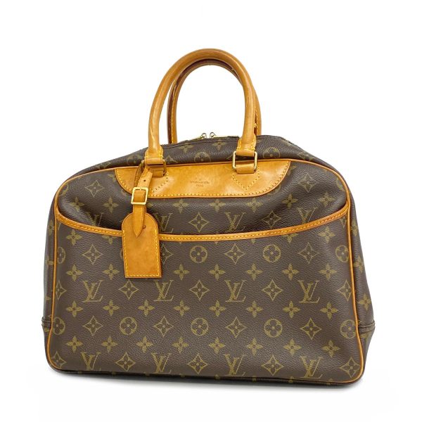 1240001053843 1 Louis Vuitton Deauville Monogram Handbag Brown