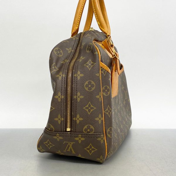 1240001053843 2 Louis Vuitton Deauville Monogram Handbag Brown