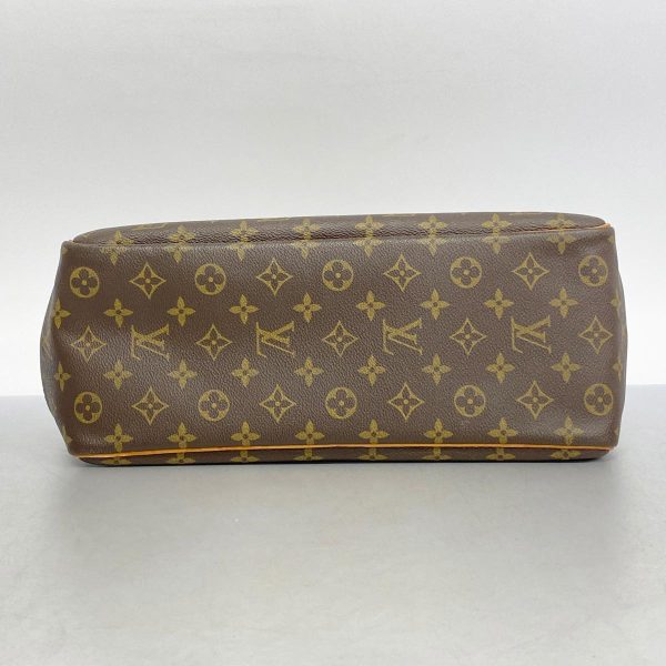 1240001053843 3 Louis Vuitton Deauville Monogram Handbag Brown