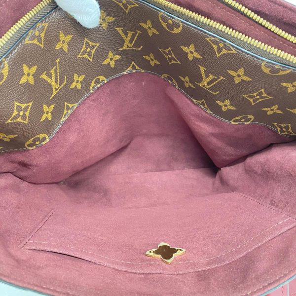 1240001053844 9 Louis Vuitton Flower Zipped Tote MM 2Way Bag Bordeaux