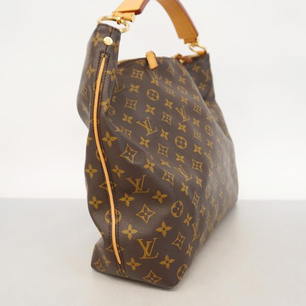 1240001053849 2 Louis Vuitton Shuri PM Monogram Shoulder Bag Brown