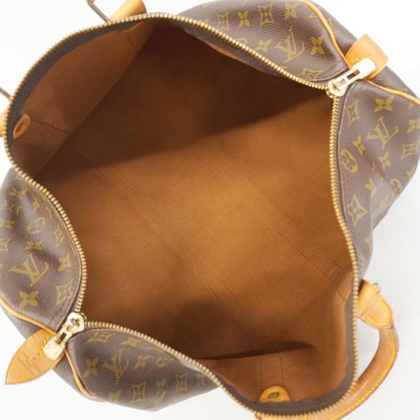 1240001053850 4 Louis Vuitton Keepall 45 Monogram Bag Brown