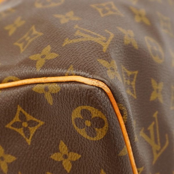 1240001053850 8 Louis Vuitton Keepall 45 Monogram Bag Brown