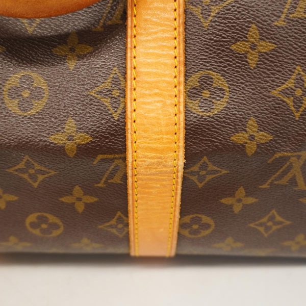 1240001053850 9 Louis Vuitton Keepall 45 Monogram Bag Brown