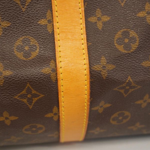 1240001053851 10 Louis Vuitton Keepall Bandouliere 60 Monogram Bag Brown