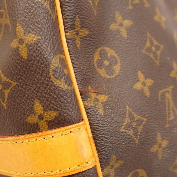 1240001053851 12 Louis Vuitton Keepall Bandouliere 60 Monogram Bag Brown