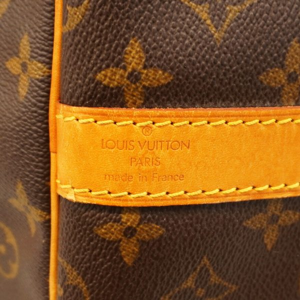 1240001053851 5 Louis Vuitton Keepall Bandouliere 60 Monogram Bag Brown