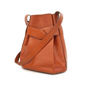 1240001053852 1 Gucci Tote Bag Orange Brown Canvas Leather