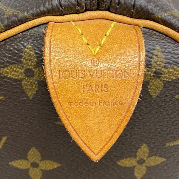 1240001053860 5 Louis Vuitton Speedy 40 Monogram Handbag Brown