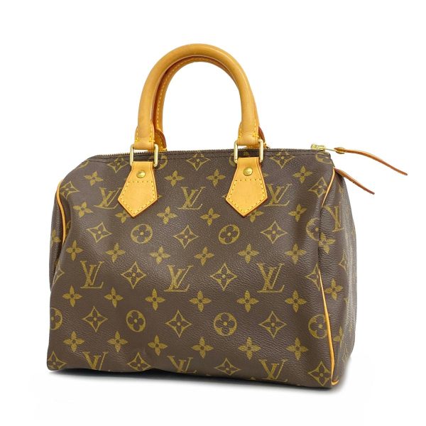 1240001053871 1 Louis Vuitton Speedy 25 Monogram Handbag Brown