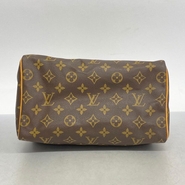 1240001053871 3 Louis Vuitton Speedy 25 Monogram Handbag Brown