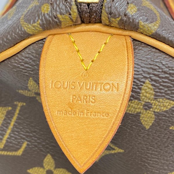 1240001053871 5 Louis Vuitton Speedy 25 Monogram Handbag Brown