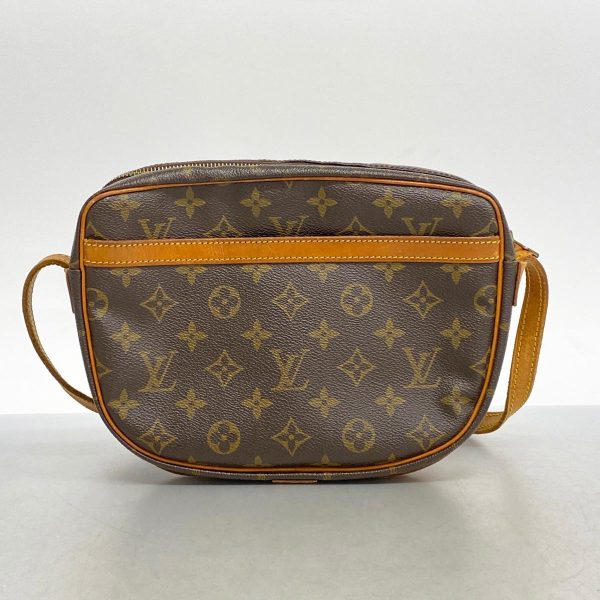 1240001053872 14 Louis Vuitton Genefeuille MM Monogram Shoulder Bag Brown