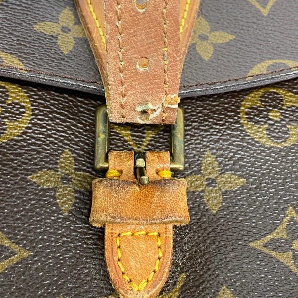 1240001053872 7 Louis Vuitton Genefeuille MM Monogram Shoulder Bag Brown