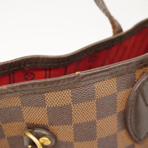 1240001053878 9 Louis Vuitton Neverfull MM Damier Tote Bag Ebene