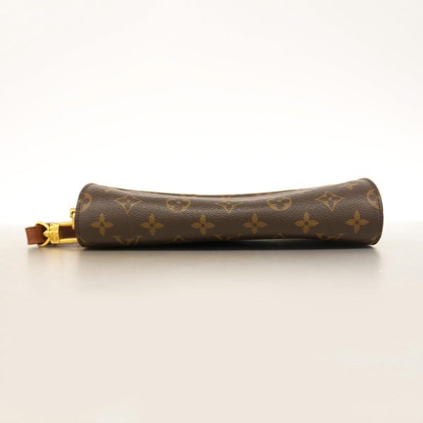 1240001053881 3 Louis Vuitton Orsay Monogram Clutch Bag Brown