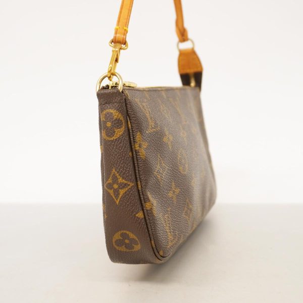 1240001053883 2 Louis Vuitton Pochette Accessory Monogram Pouch Brown