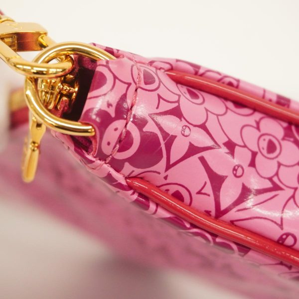 1240001053888 6 Louis Vuitton Blossom Takashi Murakami Accessory Pouch Rose