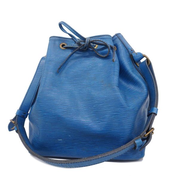 1240001053889 1 Louis Vuitton Petit Noe Epi Shoulder Bag Toledo Blue