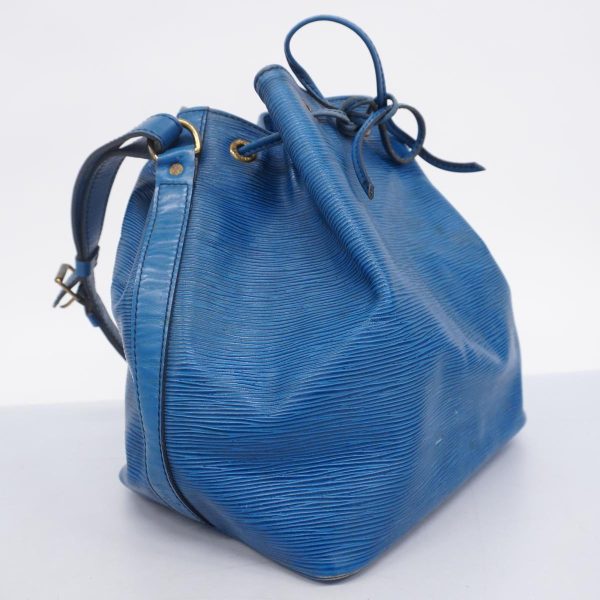 1240001053889 2 Louis Vuitton Petit Noe Epi Shoulder Bag Toledo Blue