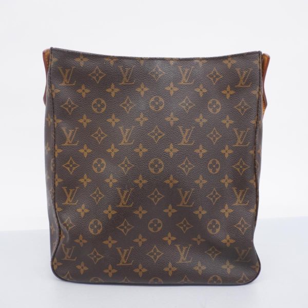 1240001053890 16 Louis Vuitton Looping GM Monogram Shoulder Bag Brown