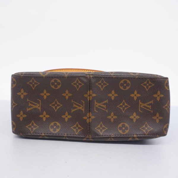 1240001053890 3 Louis Vuitton Looping GM Monogram Shoulder Bag Brown