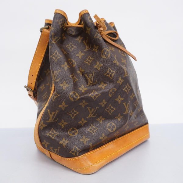 1240001053891 2 Louis Vuitton Noe Monogram Shoulder Bag Brown