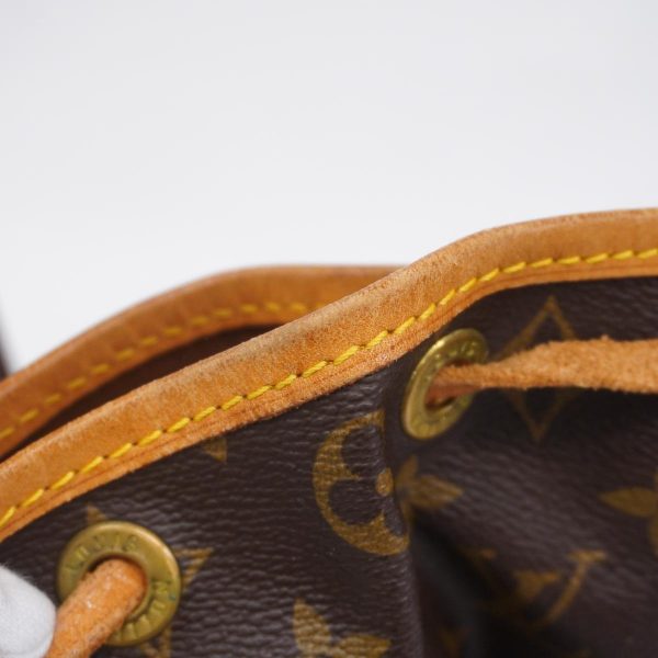 1240001053891 8 Louis Vuitton Noe Monogram Shoulder Bag Brown