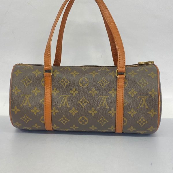 1240001053904 12 Louis Vuitton Papillon 30 Monogram Handbag Brown